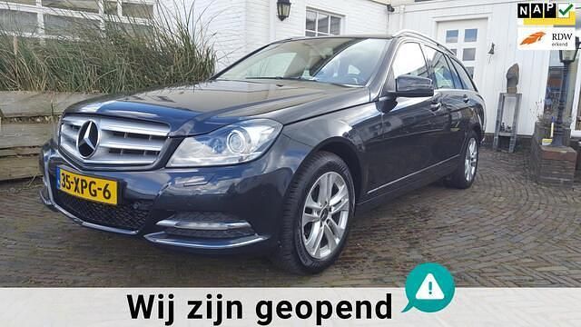 Zwart Gebruikt 2012 Mercedes C180 Avantgarde Stationwagen | € 10.900 (Eerlijke prijs) - Afbeelding 1/4