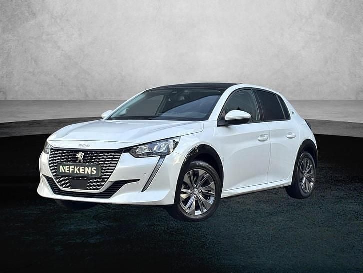 Wit Gebruikt 2020 Peugeot e-208 Allure Hatchback | € 16.820 (Iets duurder) - Afbeelding 1/4