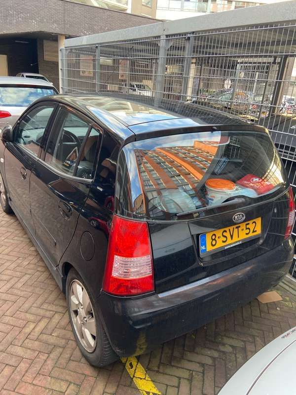 Zwart Gebruikt 2006 Kia Picanto Hatchback | € 1.850 (Eerlijke prijs) - Afbeelding 1/4