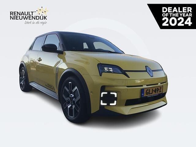 Yellow pop met dak in sterzwar Gebruikt 2024 Renault R5 Komfort Hatchback | € 29.995 (Eerlijke prijs) - Afbeelding 1/4
