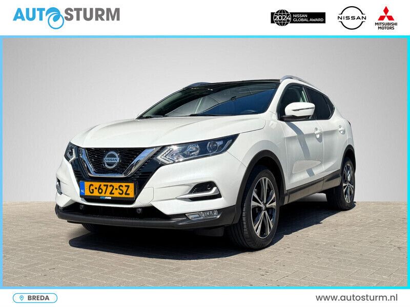 Wit Gebruikt 2019 Nissan Qashqai N-Connecta SUV | € 20.249 (Eerlijke prijs) - Afbeelding 1/4