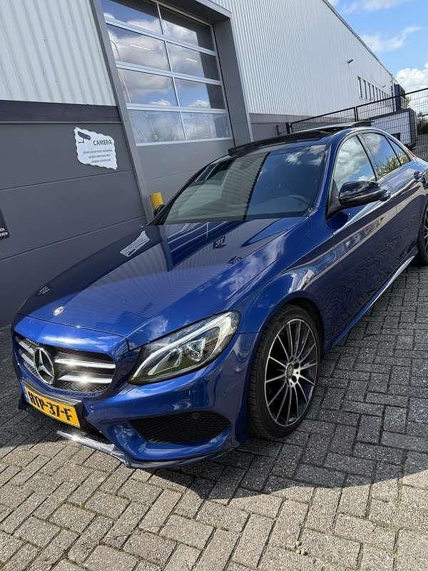 Occasion Mercedes C160 AMG 129 PK (94 kW) 2018 Blauw Coupé