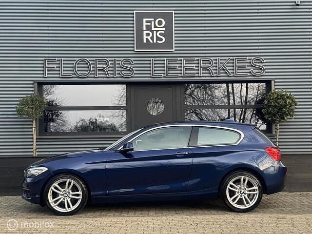 Occasion BMW 118 Sport Line 136 PK (100 kW) 2015 Blauw Hatchback