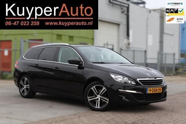 Zwart Gebruikt 2015 Peugeot 308 Stationwagen | € 5.950 (Eerlijke prijs) - Afbeelding 1/4