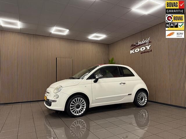 Wit Gebruikt 2010 Fiat 500C Lounge Cabriolet | € 6.450 (Eerlijke prijs) - Afbeelding 1/4