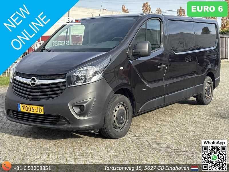 Zwart Gebruikt 2017 Opel Vivaro Edition Van | € 6.350 (Super prijs) - Afbeelding 1/4
