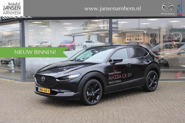 Jet black (donker zwart) Nieuw 2025 Mazda CX-30 Nagisa SUV | € 39.500 (Eerlijke prijs) - Afbeelding 1/4