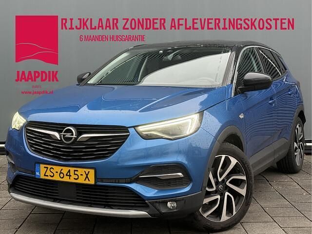 Blauw (metallic) Occasion 2019 Opel Grandland X Executive SUV | € 13.499 (Iets duurder) - Afbeelding 1/4