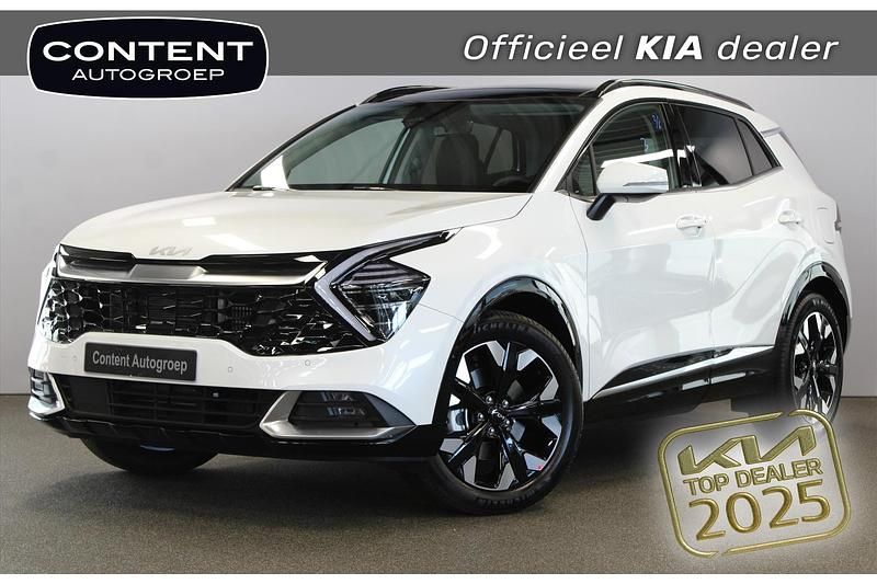 Deluxe white (wit metallic) Gebruikt 2023 Kia Sportage SUV | € 44.840 (Duur) - Afbeelding 1/4