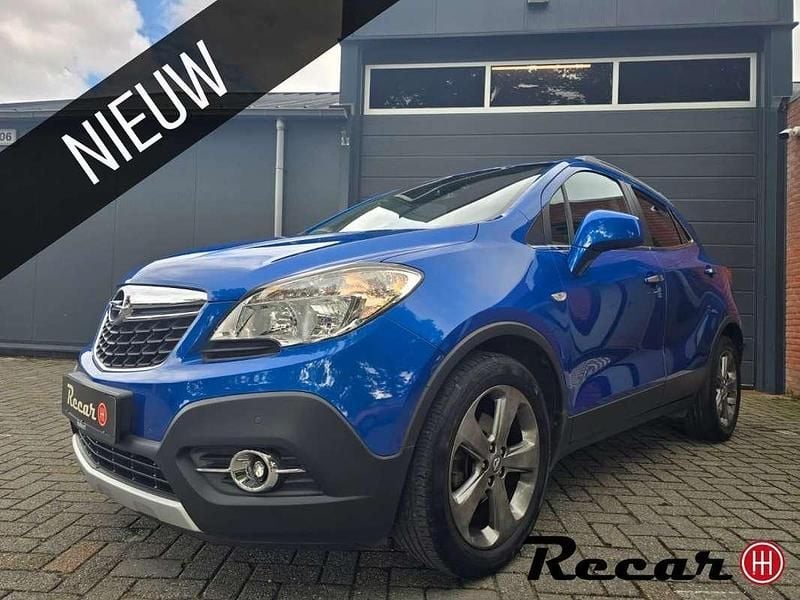 Blauw Gebruikt 2014 Opel Mokka Cosmo SUV | € 9.495 (Eerlijke prijs) - Afbeelding 1/4