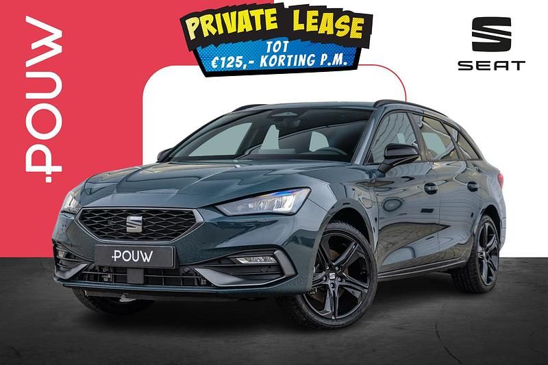 Blauw Nieuw 2025 Seat Leon Business Stationwagen | € 39.650 (Eerlijke prijs) - Afbeelding 1/4