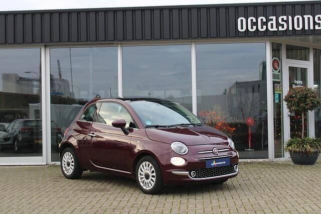 Occasion Fiat 500 Lounge 86 PK (63 kW) 2019 Paars Hatchback