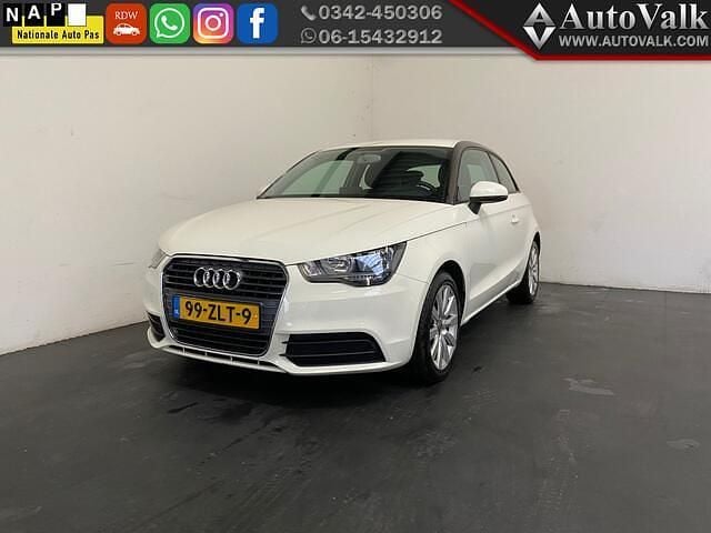 Wit Gebruikt 2013 Audi A1 Hatchback | € 7.449 (Goede deal) - Afbeelding 1/4