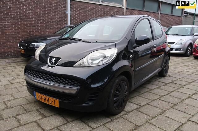 Occasion Peugeot 107 68 PK (50 kW) 2011 Zwart Hatchback