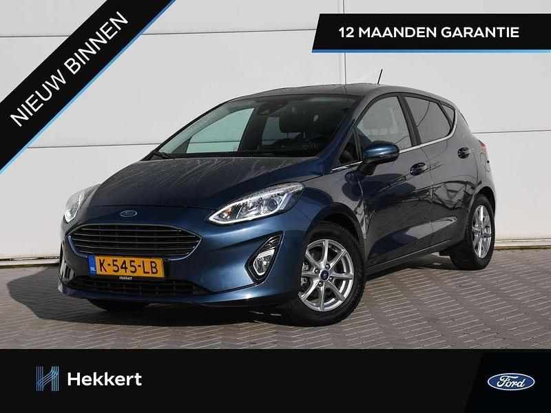 Blauw Occasion 2021 Ford Fiesta Titanium Hatchback | € 11.995 (Goede deal) - Afbeelding 1/4