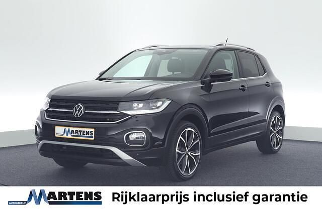 Zwart Gebruikt 2021 VW T-Cross Style SUV | € 24.749 (Iets duurder) - Afbeelding 1/4
