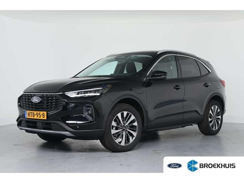 Zwart Nieuw 2024 Ford Kuga Titanium SUV | € 39.800 (Eerlijke prijs) - Afbeelding 1/4