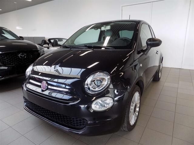Zwart Gebruikt 2016 Fiat 500 Pop Sedan | € 9.450 (Eerlijke prijs) - Afbeelding 1/4