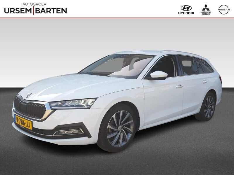 Wit Gebruikt 2021 Skoda Octavia Business Line Stationwagen | € 17.930 (Goede deal) - Afbeelding 1/4