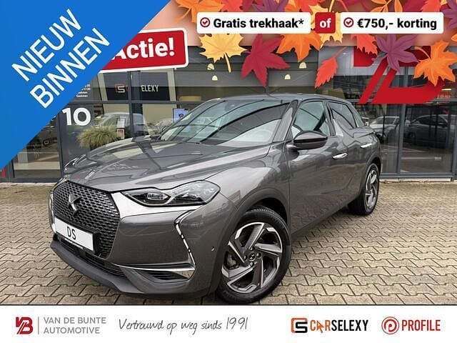 Grijs Gebruikt 2021 DS Automobiles DS3 Crossback Rivoli SUV | € 19.950 (Goede deal) - Afbeelding 1/4