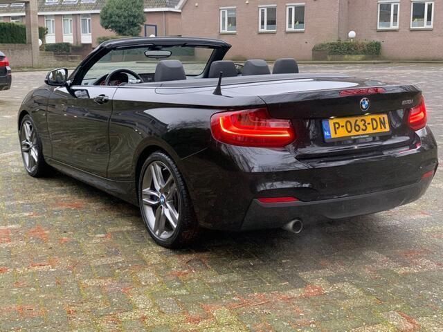 Occasion BMW 218 M Sport 136 PK (100 kW) 2015 Zwart Cabriolet