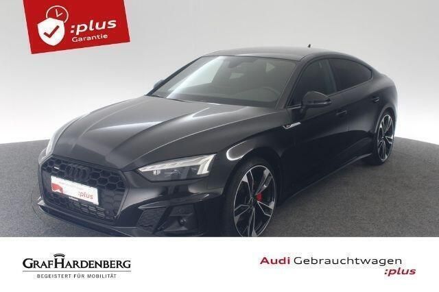Zwart Gebruikt 2022 Audi A5 S-Line Coupé | € 59.057 - Afbeelding 1/4