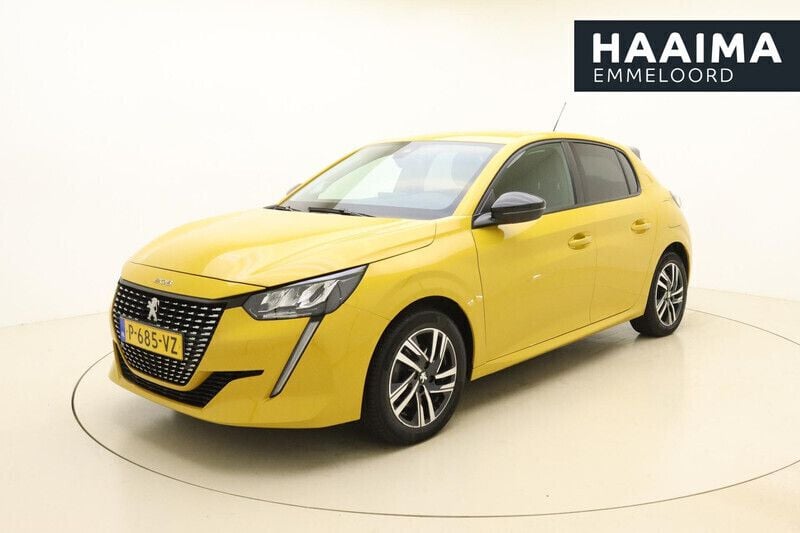 Geel Gebruikt 2022 Peugeot 208 Allure Hatchback | € 18.645 (Eerlijke prijs) - Afbeelding 1/4