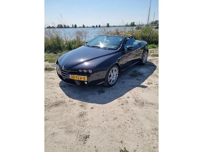 Occasion Alfa Romeo Spider Exclusive 185 PK (136 kW) 2007 Zwart Cabriolet