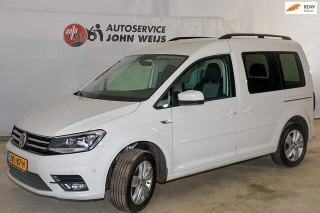 Wit Occasion 2019 VW Caddy Trendline MPV | € 24.500 (Iets duurder) - Afbeelding 1/4