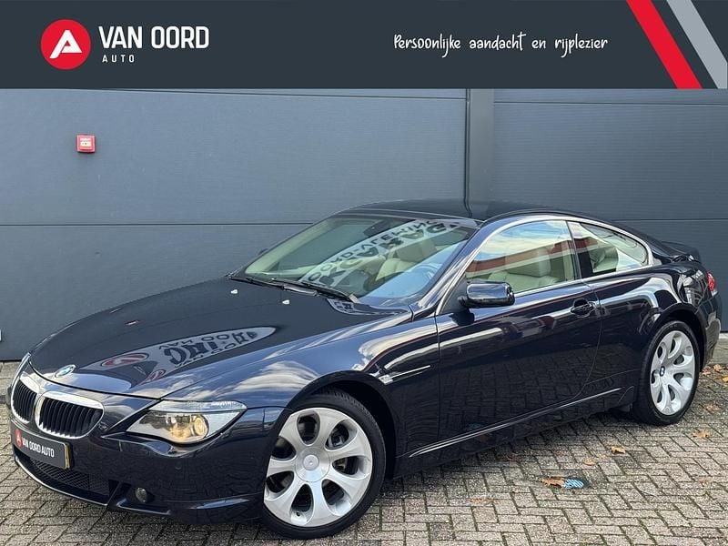 Blauw Gebruikt 2007 BMW 630 Coupé | € 12.940 - Afbeelding 1/4