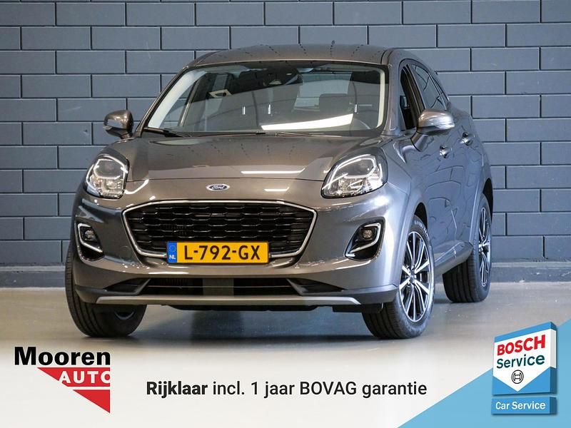 Grijs Gebruikt 2021 Ford Puma Titanium SUV | € 18.950 (Eerlijke prijs) - Afbeelding 1/4