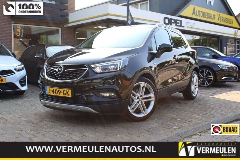 Zwart Gebruikt 2019 Opel Mokka X Innovation SUV | € 18.950 (Eerlijke prijs) - Afbeelding 1/4