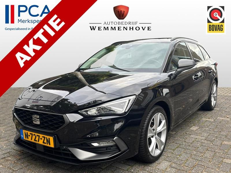 Zwart Occasion 2021 Seat Leon Business Stationwagen | € 17.890 (Eerlijke prijs) - Afbeelding 1/4