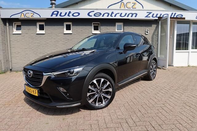 Zwart Gebruikt 2018 Mazda CX-3 SUV | € 17.950 (Eerlijke prijs) - Afbeelding 1/4