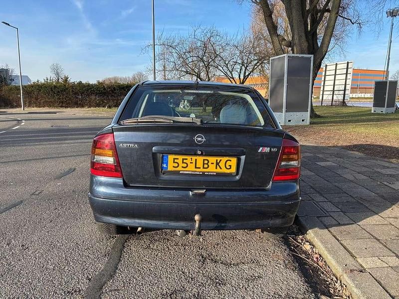 Occasion Opel Astra Njoy 84 PK (61 kW) 2002 Blauw Hatchback