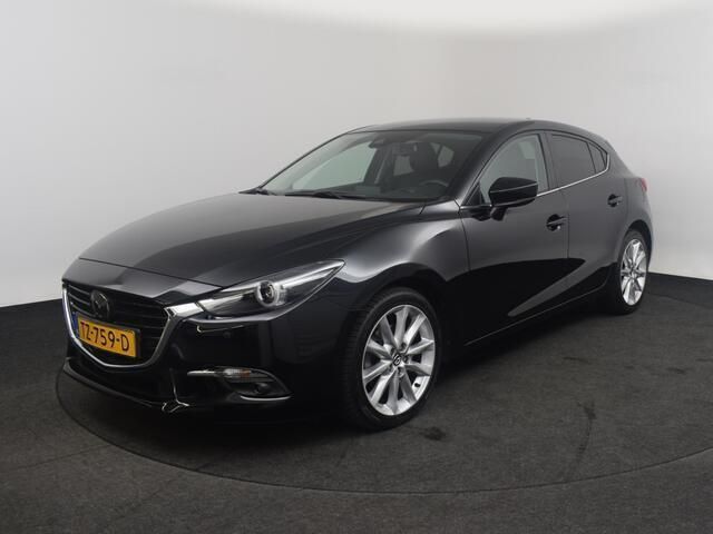 Zwart Gebruikt 2018 Mazda 3 Hatchback | € 18.850 (Eerlijke prijs) - Afbeelding 1/4