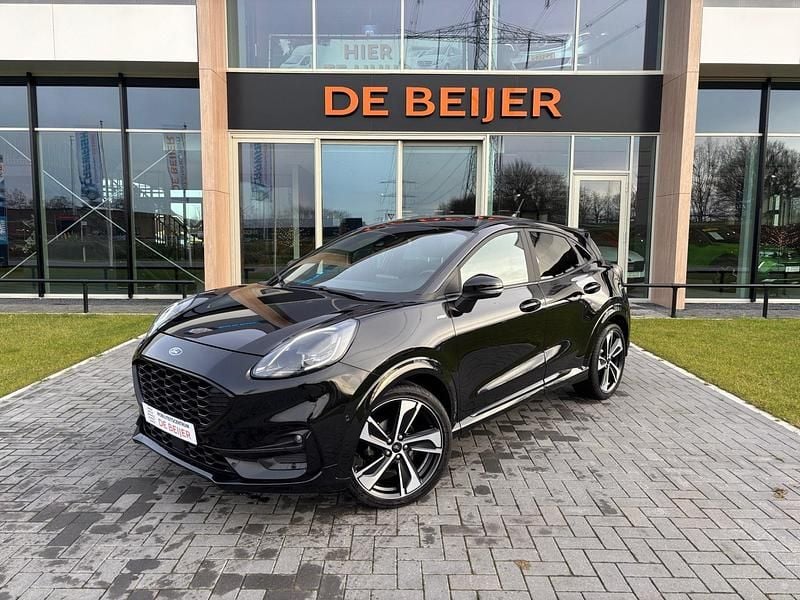Zwart Gebruikt 2021 Ford Puma Gen-E ST-Line X SUV | € 18.950 - Afbeelding 1/4
