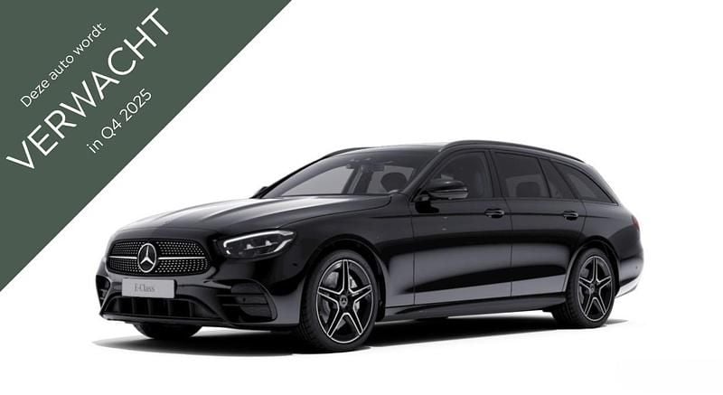 Zwart Gebruikt 2022 Mercedes E300 AMG line Stationwagen | € 38.888 (Super prijs) - Afbeelding 1/4