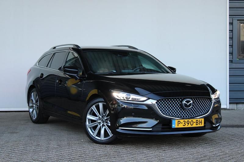 Occasion Mazda 6 Luxury 2022 Zwart Stationwagen