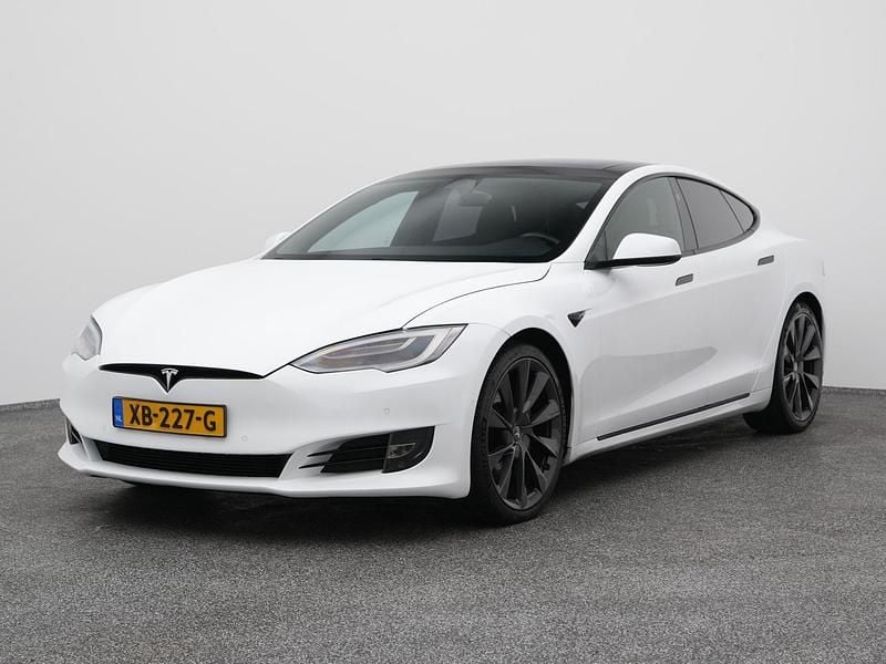 Occasion Tesla Model S 350 kW (476 PK) 2018 Wit (metallic) Hatchback