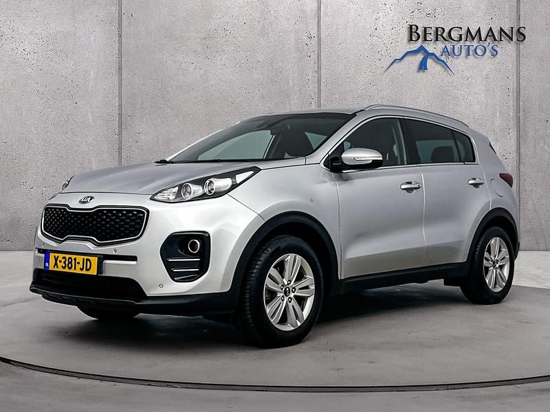 Grijs Gebruikt 2017 Kia Sportage SUV | € 15.400 (Goede deal) - Afbeelding 1/4