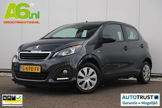 Grijs Gebruikt 2019 Peugeot 108 Active Hatchback | € 7.900 (Eerlijke prijs) - Afbeelding 1/4