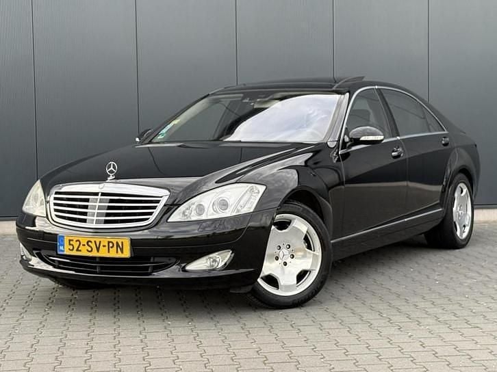 Zwart Occasion 2006 Mercedes S600 Sedan | € 12.990 (Super prijs) - Afbeelding 1/4