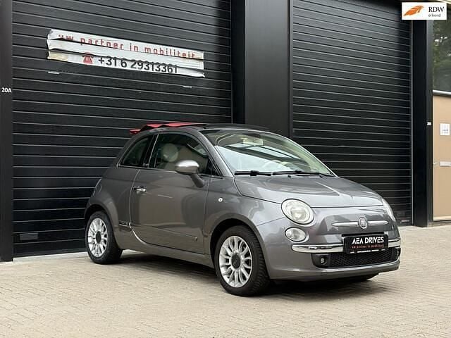 Grijs Gebruikt 2011 Fiat 500C Comfort Cabriolet | € 5.999 (Eerlijke prijs) - Afbeelding 1/4