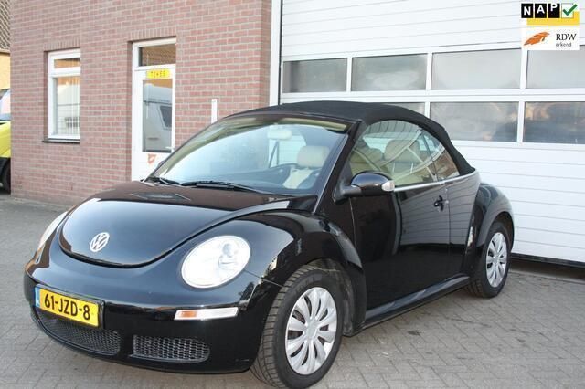 Zwart Gebruikt 2009 VW Beetle Highline Coupé | € 7.950 - Afbeelding 1/4