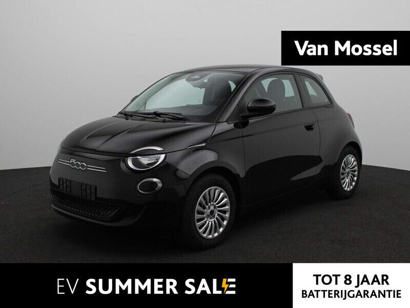 Zwart Gebruikt 2023 Fiat 500e Urban Hatchback | € 26.995 (Duur) - Afbeelding 1/4