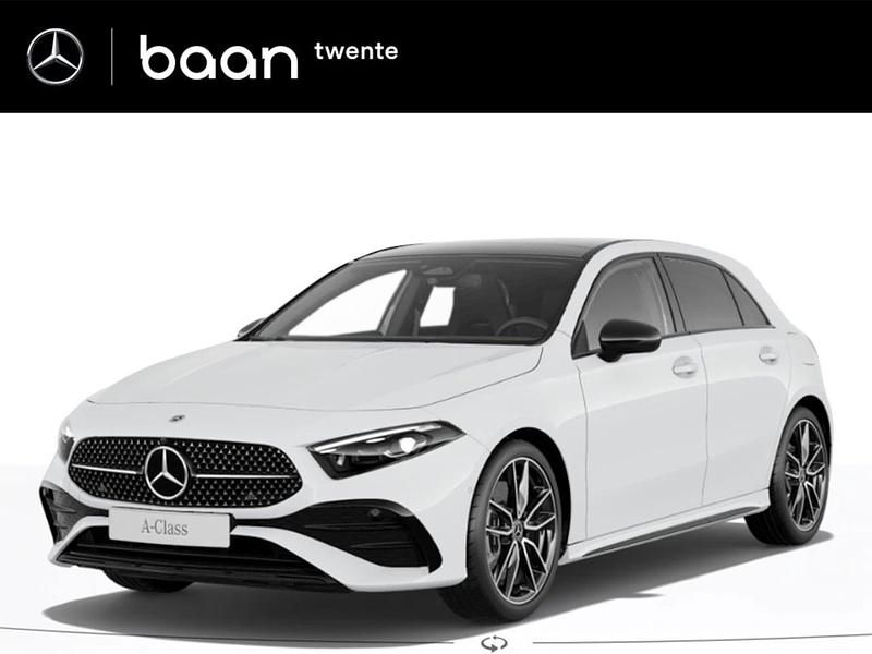 Wit Nieuw 2025 Mercedes A250 Business Hatchback | € 51.340 (Iets duurder) - Afbeelding 1/4