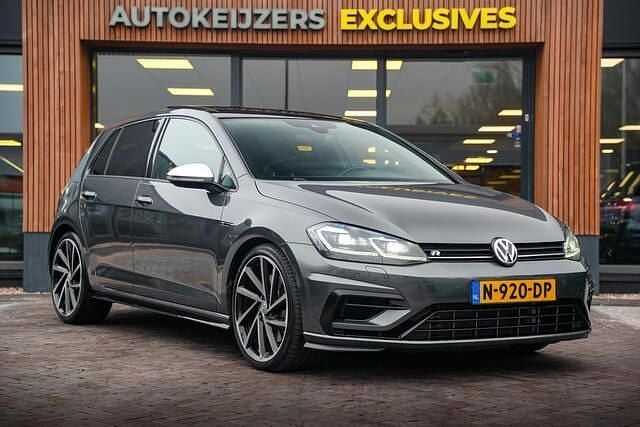 Grijs Gebruikt 2017 VW Golf VII R Hatchback | € 19.900 (Super prijs) - Afbeelding 1/4