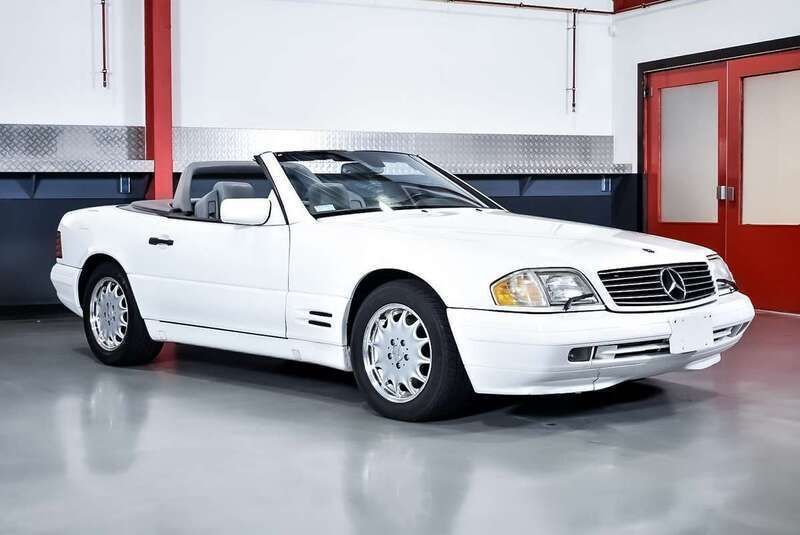 Wit Gebruikt 1997 Mercedes SL320 Cabriolet | € 16.500 - Afbeelding 1/4