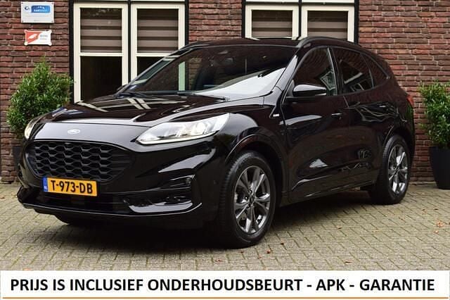 Zwart Gebruikt 2021 Ford Kuga Vignale SUV | € 22.899 (Eerlijke prijs) - Afbeelding 1/4